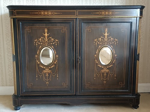 Victorian credenza cabinet - victorian,