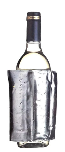 Wine bottle cooler sleeve - wine,