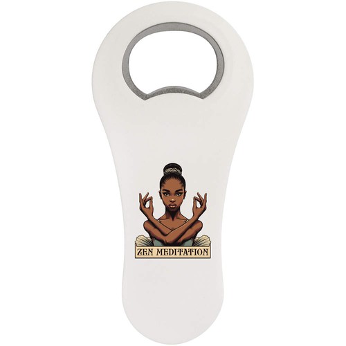 Zen meditation girl - girl', magnetic