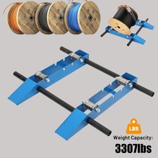 Electrical Cable Reel Drum Holder De-Reeling Dispenser Stand Roller for Cord