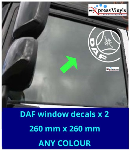 Daf axle corner window - corner,