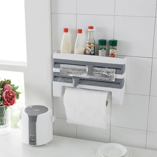 Wall mounted kitchen cling - mounted,