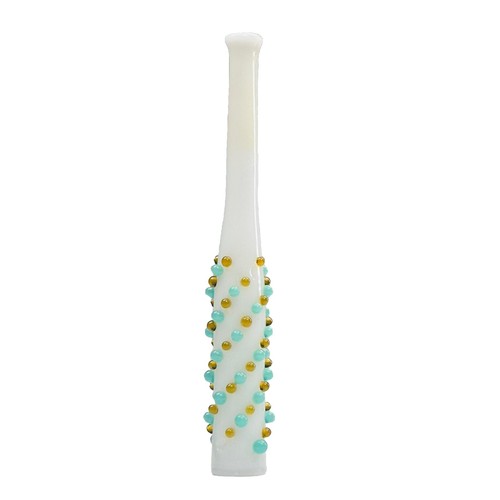 Antique glass cheroot - glass, nailsea