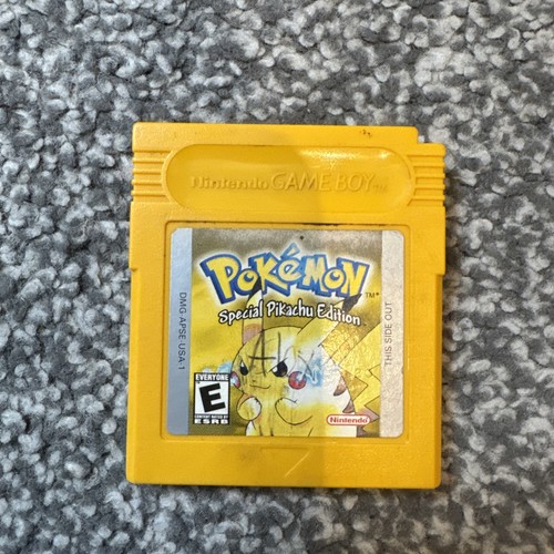 Pokemon yellow gameboy - pokemon, game