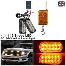4x 12 LED Amber Recovery