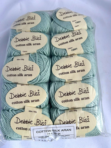 Debbie bliss cotton silk - cotton, aran