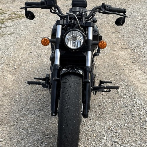 Motorcycle handle bar - motorcycle, end