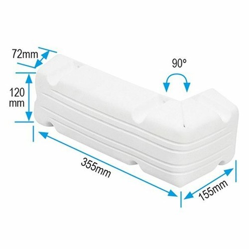 Plastimo angled dock pontoon - angled,