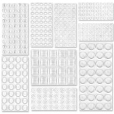 Door Buffer Pads， Clear