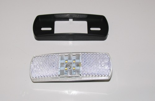 Clear trailer led side - led, marker