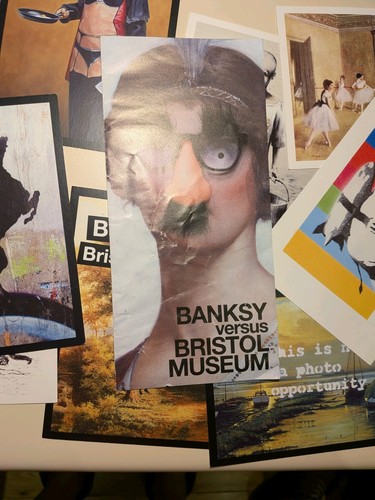Banksy bristol museum 2009 - banksy,