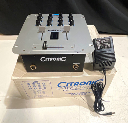 Citronic pro channel - pro-2s, 2-channel