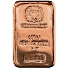 5oz Germania Mint Copper Cast