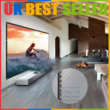 Projector Screen with Hooks 84 inch Portable Projection Screen 16 9 4K HD Rear