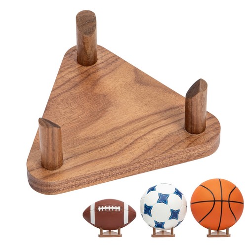 Football stand elegant wooden - football,