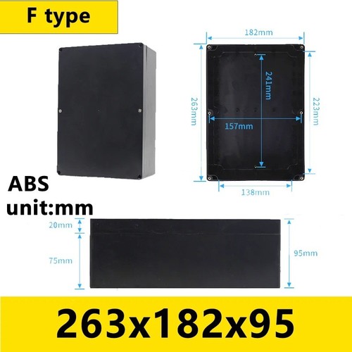 Waterproof junction box abs - waterproof,