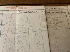 Vintage map - RAF(WAR) 2nd