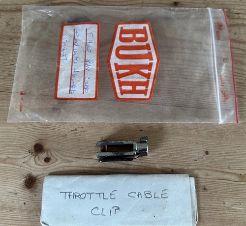 Bukh throttle cable - , clip