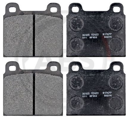 36025 brake pad set - pad,