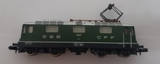 N Gauge Minitrix Electric Locomotive 11127 SBB CFF Good No Original Box (31)