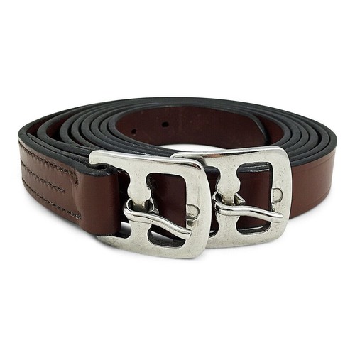 Stirrup leathers leather - leathers, brown