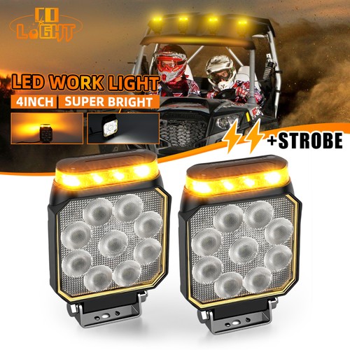 2pcs 4inch led - 2pcs, directional