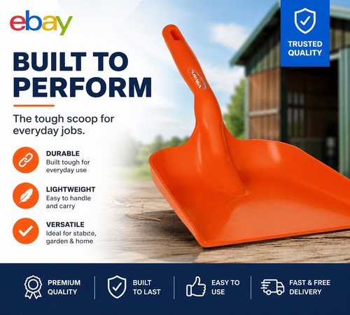 Vikan 56737 orange - vikan, shovel
