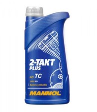 2T Oil 1L for Honda NS-1 50 1991-2003 Mannol 2-Takt Plus 2 Stroke Oil