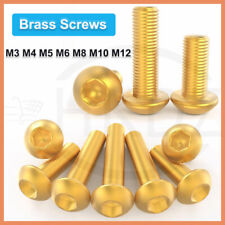 Brass Button Head Screws