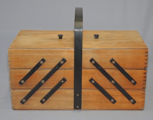 Vintage wooden tier - wooden, 3