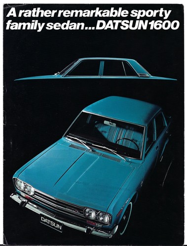 Datsun nissan 1600 bluebird - datsun,