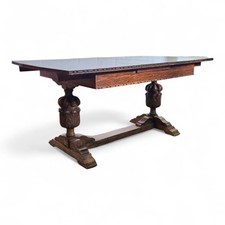 Antique vintage bulbous carved