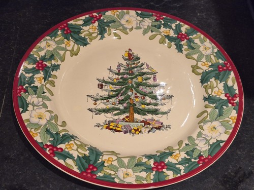 Spode christmas tree plate - spode,
