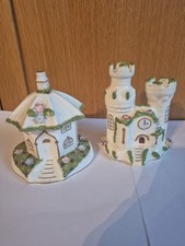 VTG pair of Coalport fine bone