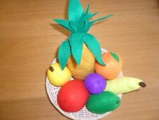 Handa's Surprise Story Sack plus 10 tangerines -felt set for story retelling