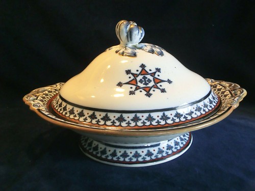 Antique minton gothic pattern - gothic,