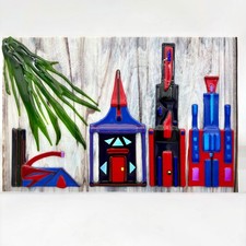 Fused Glass Wall Art Panel