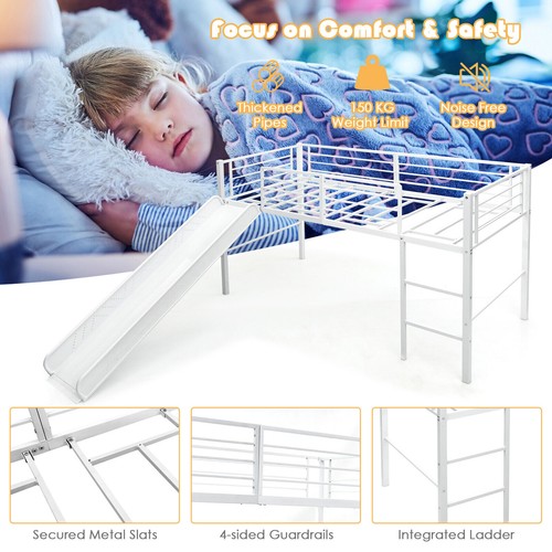 Kids single loft bed - single,