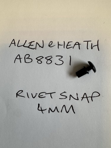 Allen heath 4mm - snap, rivet