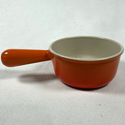 Creuset orange enameled - 14,