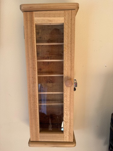 Wood fishing lure display - fishing,
