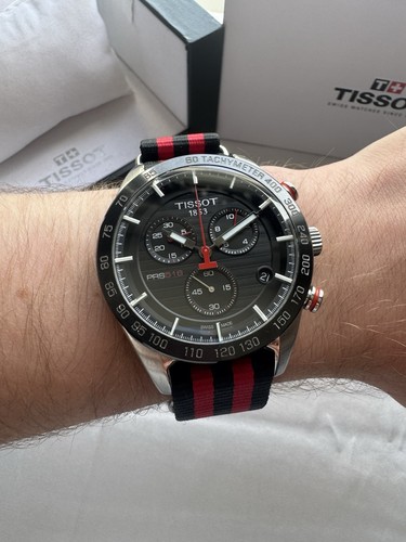 Tissot prs516 chronograph 42mm - chronograph,