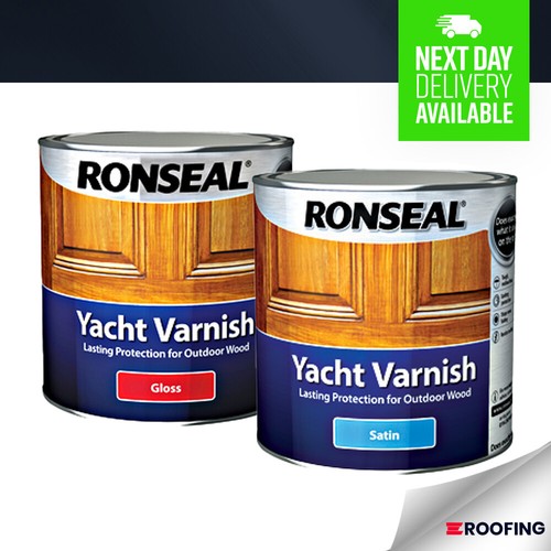 Ronseal exterior yacht varnish - ronseal,