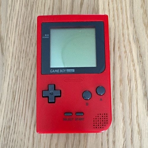Nintendo game boy pocket red - pocket,