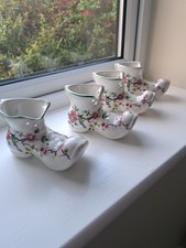 4x Old Foley Chinese Rose Mini