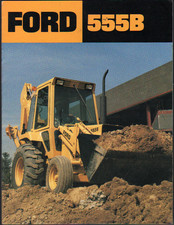 FORD "555B" Tractor Backhoe