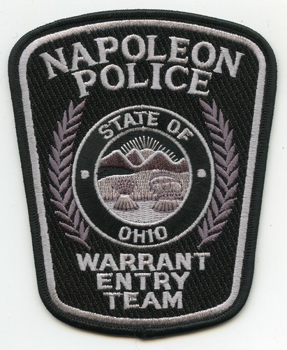 Napoleon ohio warrant entry - oh,