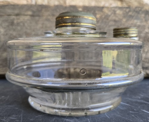Clear glass drop - 6"w,