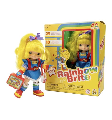 Rainbow brite posable - rainbow, fashion