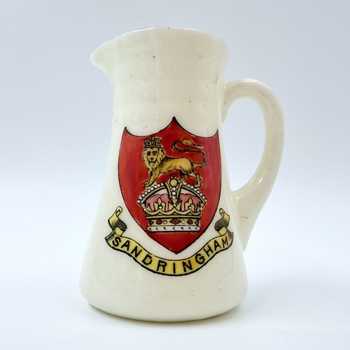 Vintage swan china crested - china,